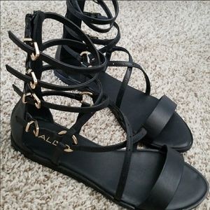 ALDO GLADIATOR SANDALS